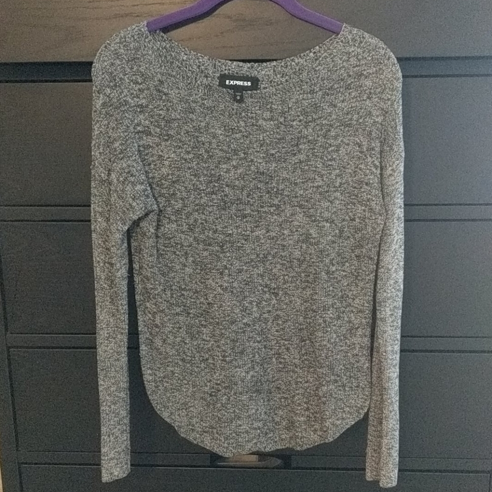 Black and White Express sweater